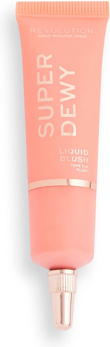 Makeup Revolution - Superdewy Liquid Blusher - Fake The Flush 3 Makeup Revolution - Superdewy Liquid Blusher - Fake The Flush
