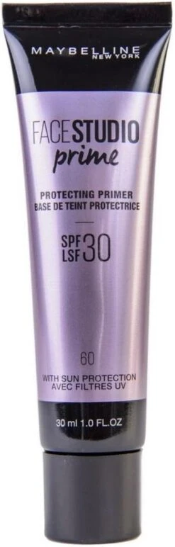 Maybelline Facestudio Primer - Protecting Primer SPF30 - 30ml -Poeder - Foundation Winkel 384x1200