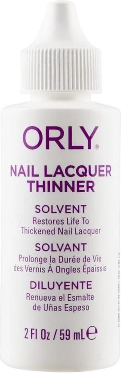 ORLY Nail Lacquer Thinner 59ml. 4 ORLY Nail Lacquer Thinner 59ml. - Afbeelding 2