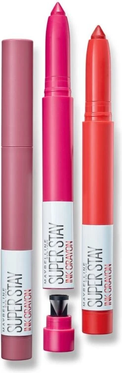 Maybelline SuperStay Ink Crayon Matte Lipstick - 10 Trust Your Gut -Poeder - Foundation Winkel 394x1200 2