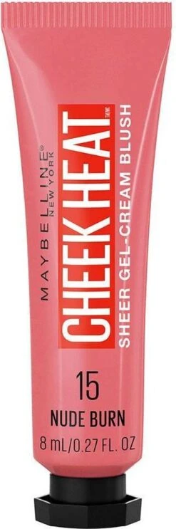 Maybelline Cheek Heat Blush 15 Nude Burn 15 G Crème -Poeder - Foundation Winkel 399x1200 1