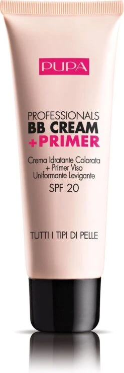 Pupa Milano Professionals BB Cream + Primer - Nude 001 27 Pupa Milano Professionals BB Cream + Primer - Nude 001 -Poeder - Foundation Winkel 400x1200 2