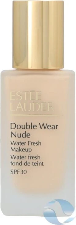 Estee Lauder - Double Wear Nude Water Fresh Makeup Spf30 Lightweight Foundation 1W1 Bone 30Ml -Poeder - Foundation Winkel 407x1200