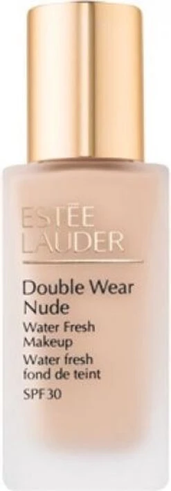 Estee Lauder - Double Wear Nude Water Fresh Makeup Spf30 Lightweight Foundation 1W1 Bone 30Ml -Poeder - Foundation Winkel 420x1200 1