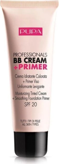 Pupa Milano Professionals BB Cream + Primer - 002 Sand 28 Pupa Milano Professionals BB Cream + Primer - 002 Sand -Poeder - Foundation Winkel 431x1200