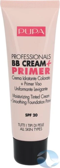 Pupa Milano Professionals BB Cream + Primer - 002 Sand 30 Pupa Milano Professionals BB Cream + Primer - 002 Sand -Poeder - Foundation Winkel 434x1200