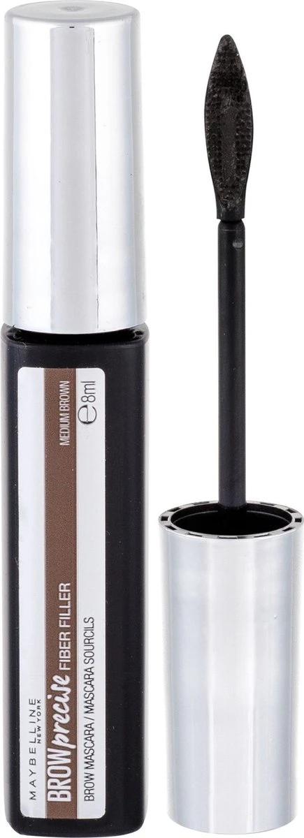 Maybelline Brow Precise Fiber Filler - Medium Brown 4 Maybelline Brow Precise Fiber Filler - Medium Brown - Afbeelding 2