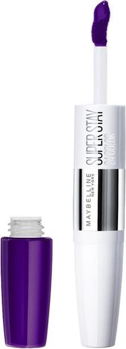 Maybelline Superstay 24h Lippenstift - 800 Purple 21 Maybelline Superstay 24h Lippenstift - 800 Purple - Afbeelding 19