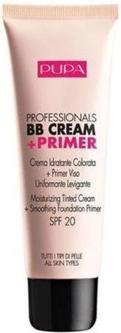 Pupa Milano Professionals BB Cream + Primer - Nude 001 22 Pupa Milano Professionals BB Cream + Primer - Nude 001 -Poeder - Foundation Winkel 437x1200 4