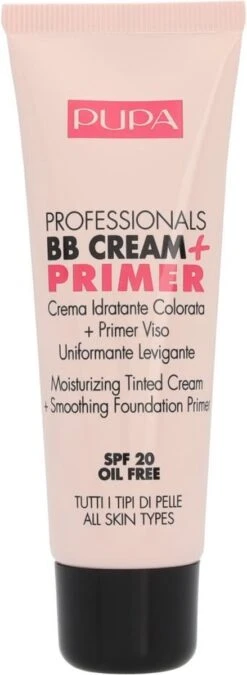 Pupa Milano Professionals BB Cream + Primer - Nude 001 26 Pupa Milano Professionals BB Cream + Primer - Nude 001 -Poeder - Foundation Winkel 439x1200 2
