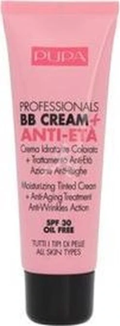 Pupa Milano Professionals BB Cream + Anti-Eta - 001 Nude 18 Pupa Milano Professionals BB Cream + Anti-Eta - 001 Nude -Poeder - Foundation Winkel 442x1200