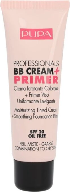 Pupa BB Cream + Primer For Combination To Oily Skin - 002 Sand -Poeder - Foundation Winkel 443x1200 1