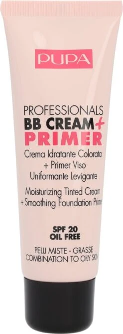 Pupa BB Cream + Primer For Combination To Oily Skin - 002 Sand -Poeder - Foundation Winkel 443x1200