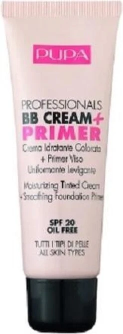 Pupa Milano Professionals BB Cream + Primer - Nude 001 33 Pupa Milano Professionals BB Cream + Primer - Nude 001 -Poeder - Foundation Winkel 444x1200 1
