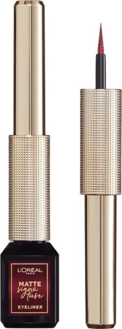 L'Oréal Matte Signature Eyeliner - 05 Burgundy -Poeder - Foundation Winkel 448x1200 3