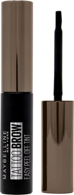 Maybelline New York - Tattoo Brow Peel-Off Wenkbrauwgel - 25 Chocolate Brown - Bruin