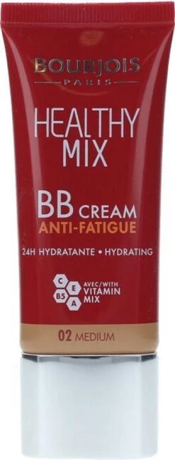 Bourjois Healthy Mix BB Cream Anti Fatigue - 02 Medium Beige -Poeder - Foundation Winkel 457x1200