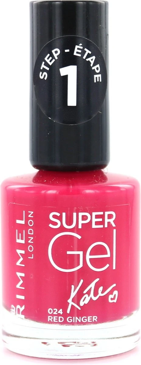 Rimmel London SuperGel Nagellak - 024 Red Ginger 10 Rimmel London SuperGel Nagellak - 024 Red Ginger - Afbeelding 8