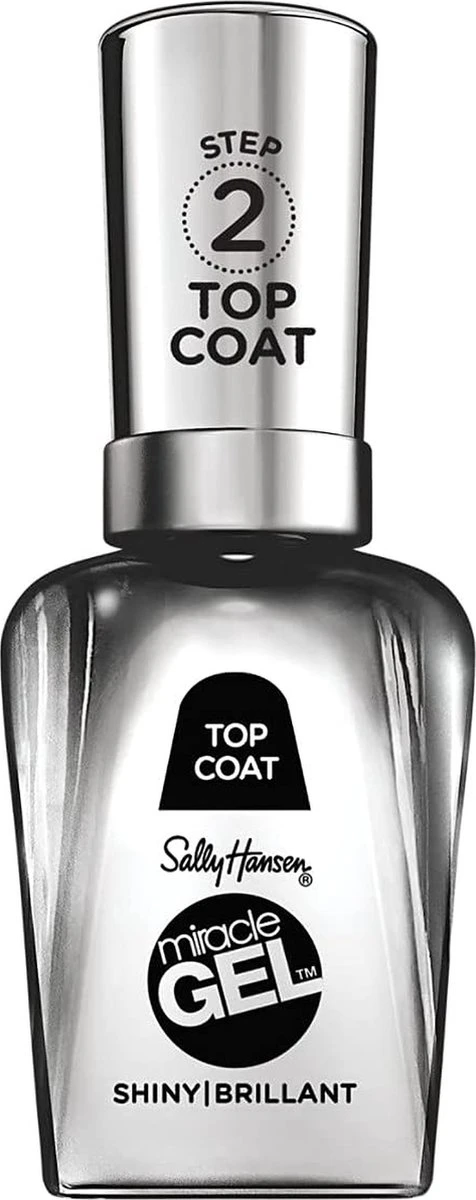 Sally Hansen Miracle Gel - Top Coat 100 - Top Coat 4 Sally Hansen Miracle Gel - Top Coat 100 - Top Coat - Afbeelding 2