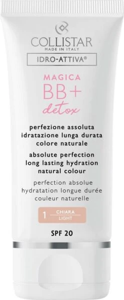 Collistar Magica BB + Detox 1 Light - 50 Ml - BB Cream 11 Collistar Magica BB + Detox 1 Light - 50 Ml - BB Cream -Poeder - Foundation Winkel 497x1200 1