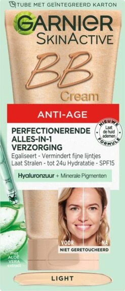 Garnier Skin Naturals BB Cream Anti Aging - 50 Ml - Light -Poeder - Foundation Winkel 517x1200