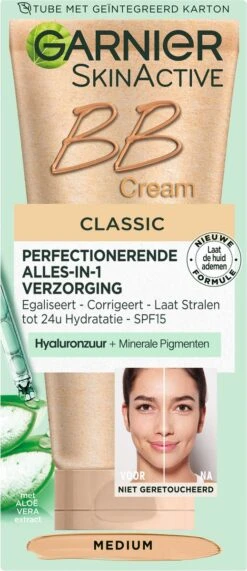 Garnier SkinActive BB Cream Classic Medium 5-in-1 Verzorging - 50 Ml -Poeder - Foundation Winkel 519x1200 2