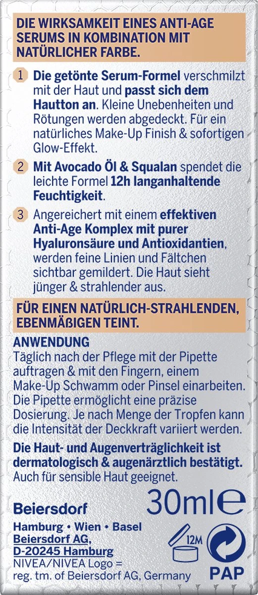 NIVEA 4005900938848 Foundationmake-up 30 Ml Druppelfles Vloeistof 03 7 NIVEA 4005900938848 Foundationmake-up 30 Ml Druppelfles Vloeistof 03 - Afbeelding 5