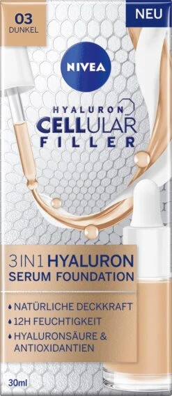 NIVEA 4005900938848 Foundationmake-up 30 Ml Druppelfles Vloeistof 03 18 NIVEA 4005900938848 Foundationmake-up 30 Ml Druppelfles Vloeistof 03 -Poeder - Foundation Winkel 521x1200