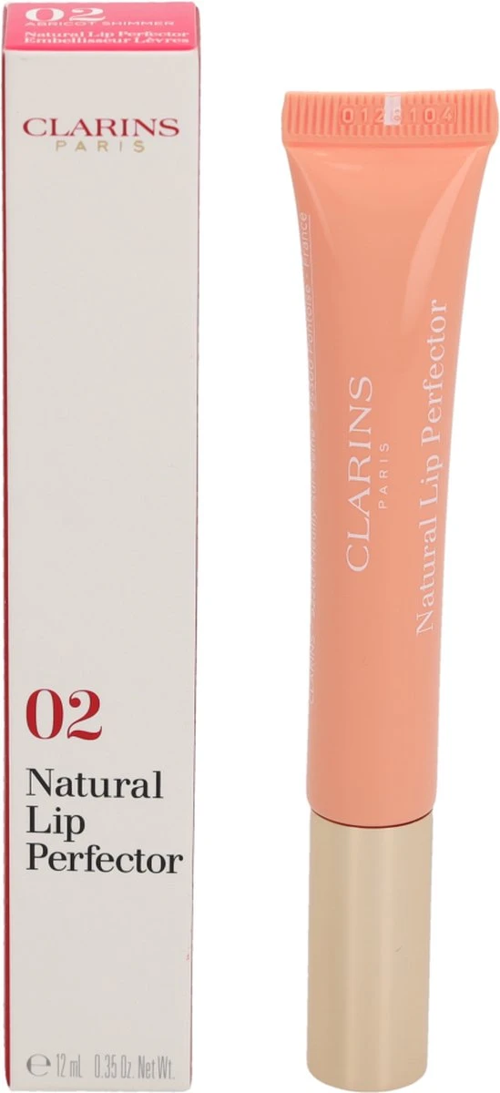 Clarins Instant Light Natural Lip Perfector - 02 Abricot Shimmer - Lipgloss - 12 Ml 8 Clarins Instant Light Natural Lip Perfector - 02 Abricot Shimmer - Lipgloss - 12 Ml - Afbeelding 6
