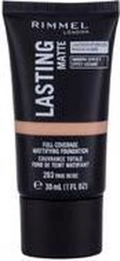 Rimmel London Lasting Matte Foundation - 100 Ivory -Poeder - Foundation Winkel 552x1200