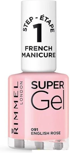 Rimmel London SuperGel French Manicure Nagellak - 091 English Rose -Poeder - Foundation Winkel 552x1200 4