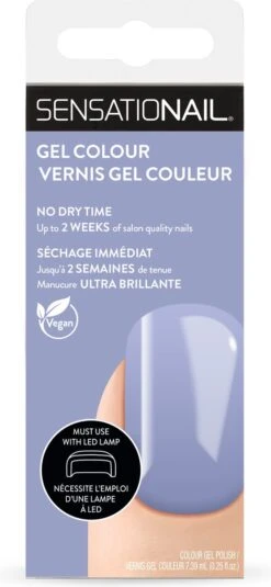 Sensationail Gel Polish - Intriguing Iris - Gel Nagellak - Paars -Poeder - Foundation Winkel 554x1200 5