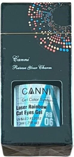 Rainbow Cateye Gellak RB06 - Gellak 7,3ml - Nailart - Nagelversiering - Nagelverzorging - Nagelstyliste - Glitters - Cateye Nagels -Poeder - Foundation Winkel 564x1200 1
