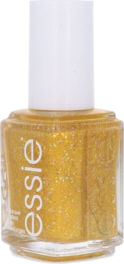 Essie Winter Collection Nagellak - 665 Caught On Tape - Gouden Glitter Nagellak -Poeder - Foundation Winkel 567x1200 3
