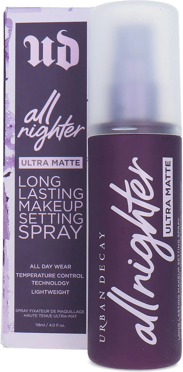 Urban Decay All Nighter Ultra Matte Long Lasting Makeup Setting Spray - 118 Ml 3 Urban Decay All Nighter Ultra Matte Long Lasting Makeup Setting Spray - 118 Ml