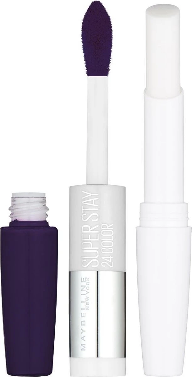 Maybelline Superstay 24h Lippenstift - 800 Purple 5 Maybelline Superstay 24h Lippenstift - 800 Purple - Afbeelding 3