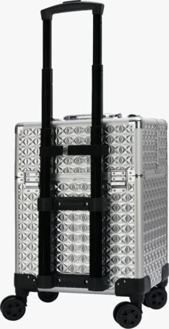 Beauty Koffer Zilver | Beautycase / Beautykoffer / Trolley Van Aluminium - 8 Wielen - Kapper Koffer - Tattoo Koffer - Nagel Koffer - Make-up Koffer -Poeder - Foundation Winkel 617x1200 1