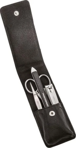 Tweezerman G.E.A.R. Grooming Set - Zwart - -Poeder - Foundation Winkel 618x1200