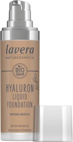 Lavera Hyaluron Liquid Foundation Natural Beige 05 - 30 Ml 9 Lavera Hyaluron Liquid Foundation Natural Beige 05 - 30 Ml -Poeder - Foundation Winkel 624x1200 1