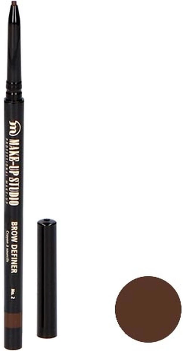 Make-up Studio Brow Definer Wenkbrauwpotlood - 2 10 Make-up Studio Brow Definer Wenkbrauwpotlood - 2 - Afbeelding 8