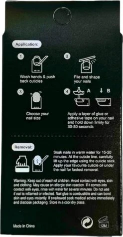 Merkloos Press On Nails - Nep Nagels - Zwart Wit - Almond - Manicure - Plak Nagels - Kunstnagels Nailart - Zelfklevend 11 Merkloos Press On Nails - Nep Nagels - Zwart Wit - Almond - Manicure - Plak Nagels - Kunstnagels Nailart - Zelfklevend -Poeder - Foundation Winkel 626x1200 4