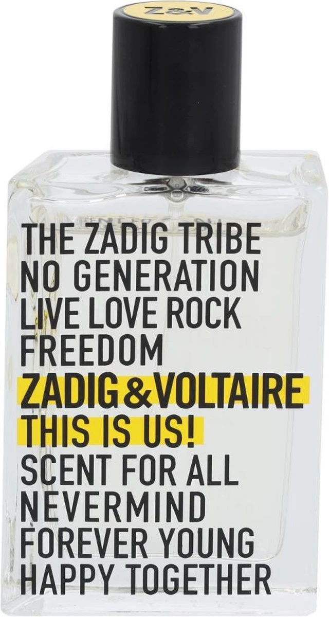 Zadig & Voltaire This Is Us! 50 Ml - Eau De Toilette - Unisex 6 Zadig & Voltaire This Is Us! 50 Ml - Eau De Toilette - Unisex - Afbeelding 5