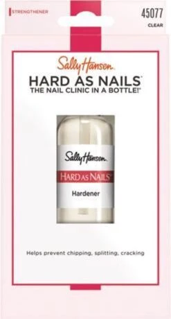 Sally Hansen Hard As Nails Clear - Nagelverharder - Transparant 14 Sally Hansen Hard As Nails Clear - Nagelverharder - Transparant -Poeder - Foundation Winkel 644x1200 2