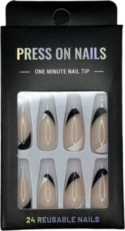 Merkloos Press On Nails - Nep Nagels - Zwart Wit - Almond - Manicure - Plak Nagels - Kunstnagels Nailart - Zelfklevend 8 Merkloos Press On Nails - Nep Nagels - Zwart Wit - Almond - Manicure - Plak Nagels - Kunstnagels Nailart - Zelfklevend -Poeder - Foundation Winkel 647x1200