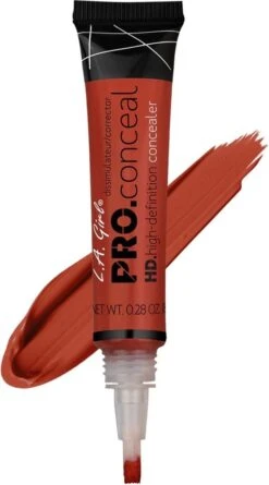 L.A. Girl - HD Pro Concealer - GC990 - Orange - Corrector - Oranje - Medium Tot Donkere Huid - Cruelty Free - 8 G 22 L.A. Girl - HD Pro Concealer - GC990 - Orange - Corrector - Oranje - Medium Tot Donkere Huid - Cruelty Free - 8 G -Poeder - Foundation Winkel 666x1200
