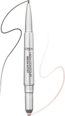 L'Oréal Brow Artist High Contour Wenkbrauwpotlood - 102 Cool Blond -Poeder - Foundation Winkel 674x1200 2