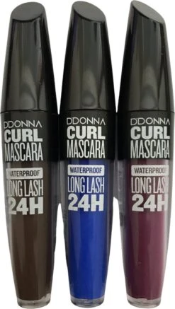 D'Donna - Curl Mascara - Blauw - Waterproof - 1 Flesje Met 8 Gram Inhoud 11 D'Donna - Curl Mascara - Blauw - Waterproof - 1 Flesje Met 8 Gram Inhoud -Poeder - Foundation Winkel 678x1200