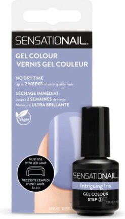 Sensationail Gel Polish - Intriguing Iris - Gel Nagellak - Paars