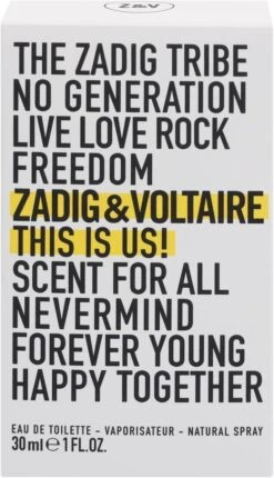 Zadig & Voltaire This Is Us! 30 Ml - Eau De Toilette - Unisex 18 Zadig & Voltaire This Is Us! 30 Ml - Eau De Toilette - Unisex -Poeder - Foundation Winkel 689x1200 1