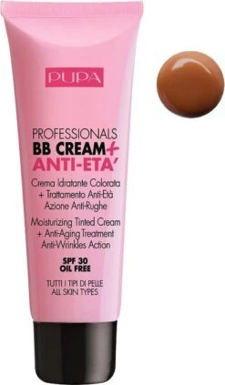 PUPA Milano Pupa Professionals BB Creme Anti-Eta SPF30 002 Sand -Poeder - Foundation Winkel 700x1200 1
